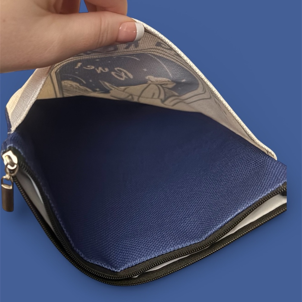 Canvas Tote Bag with Retro Print - Picture 3 of 4